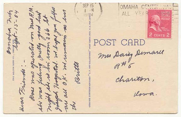 Union Station, Omaha - reverse