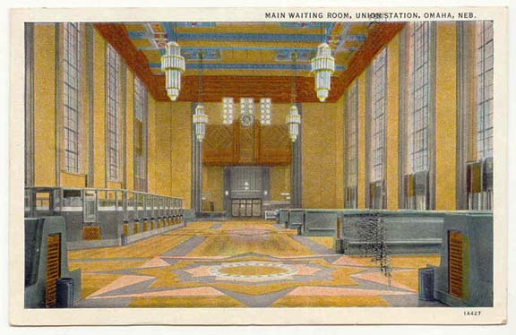 Union Station, Omaha, interior